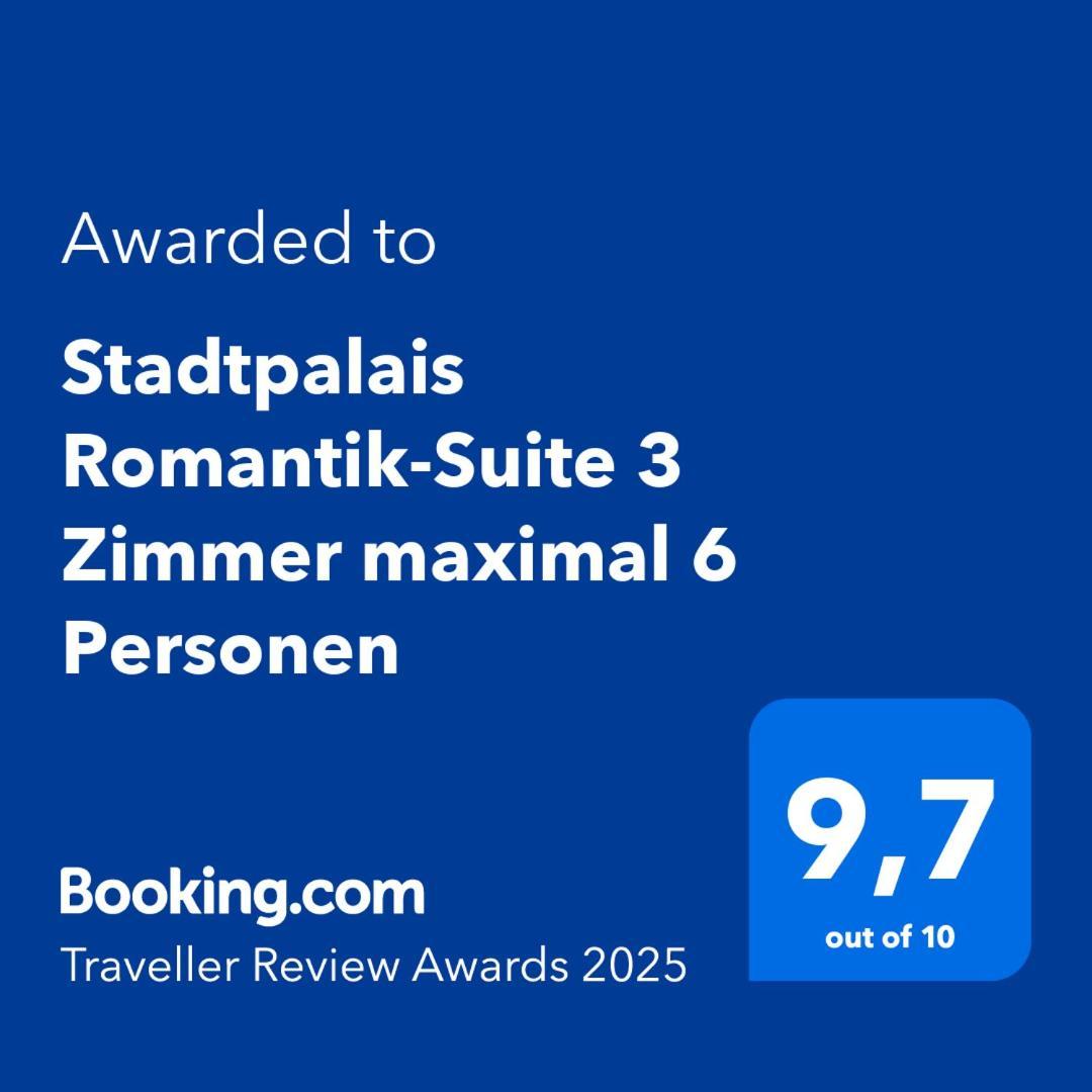 Stadtpalais Romantik-Suite 3 Zimmer Maximal 6 Personen เบาท์เซน ภายนอก รูปภาพ